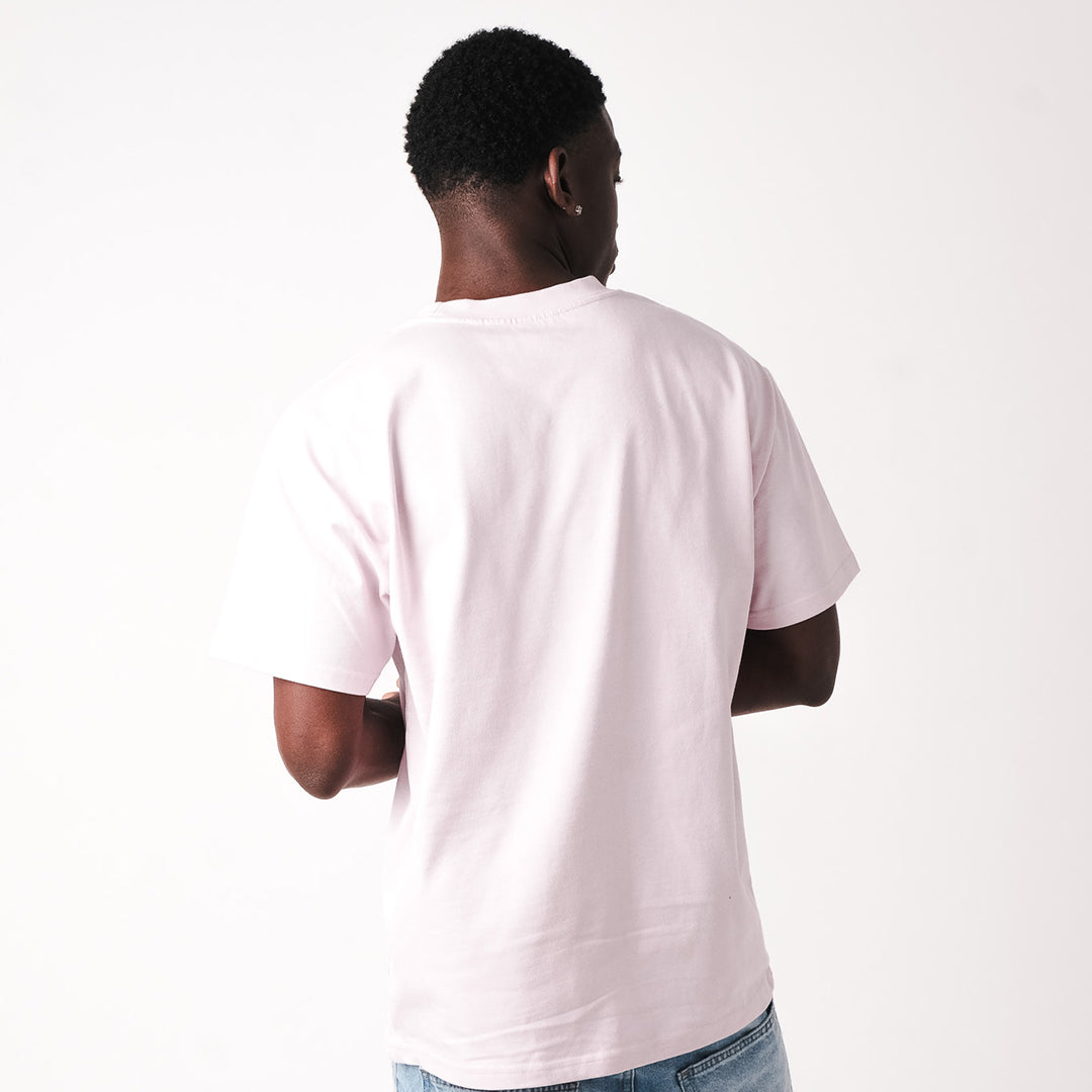 logo t-shirt pink