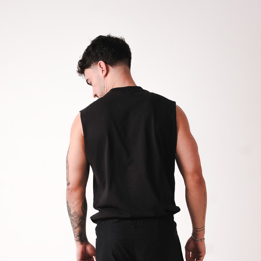 season one tank top faded black