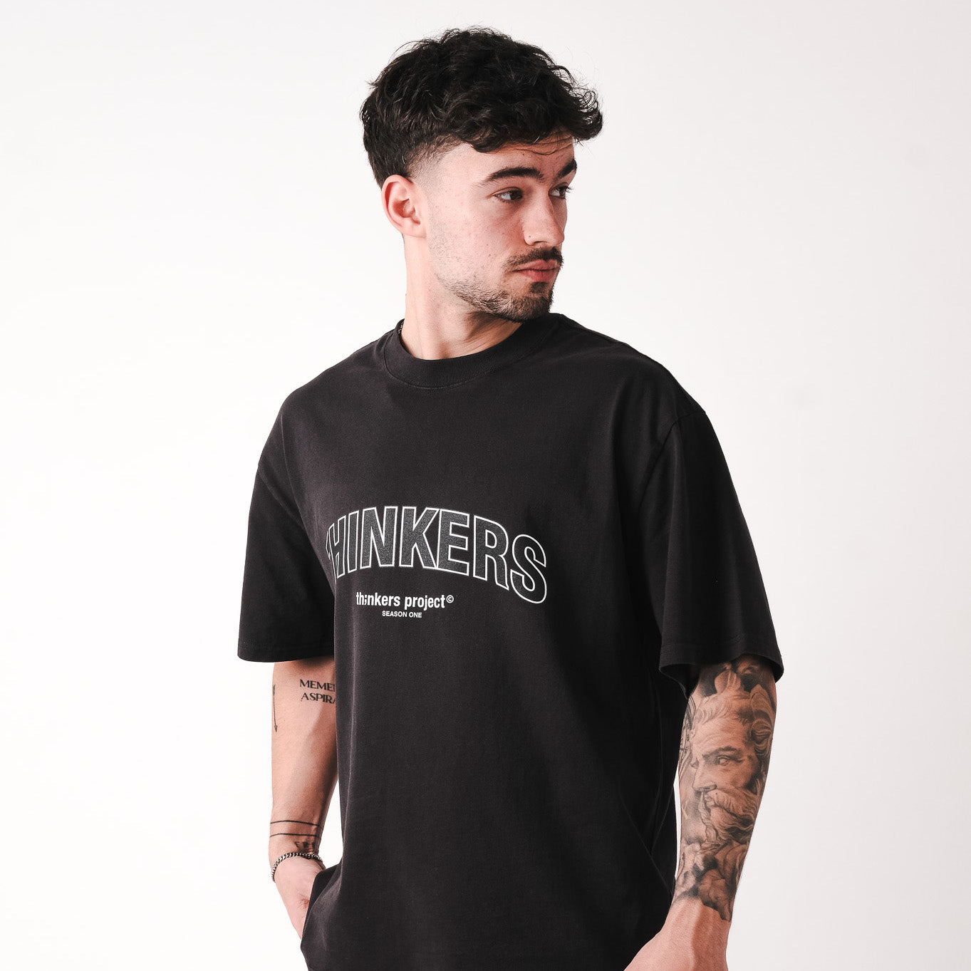 varsity athletic faded black