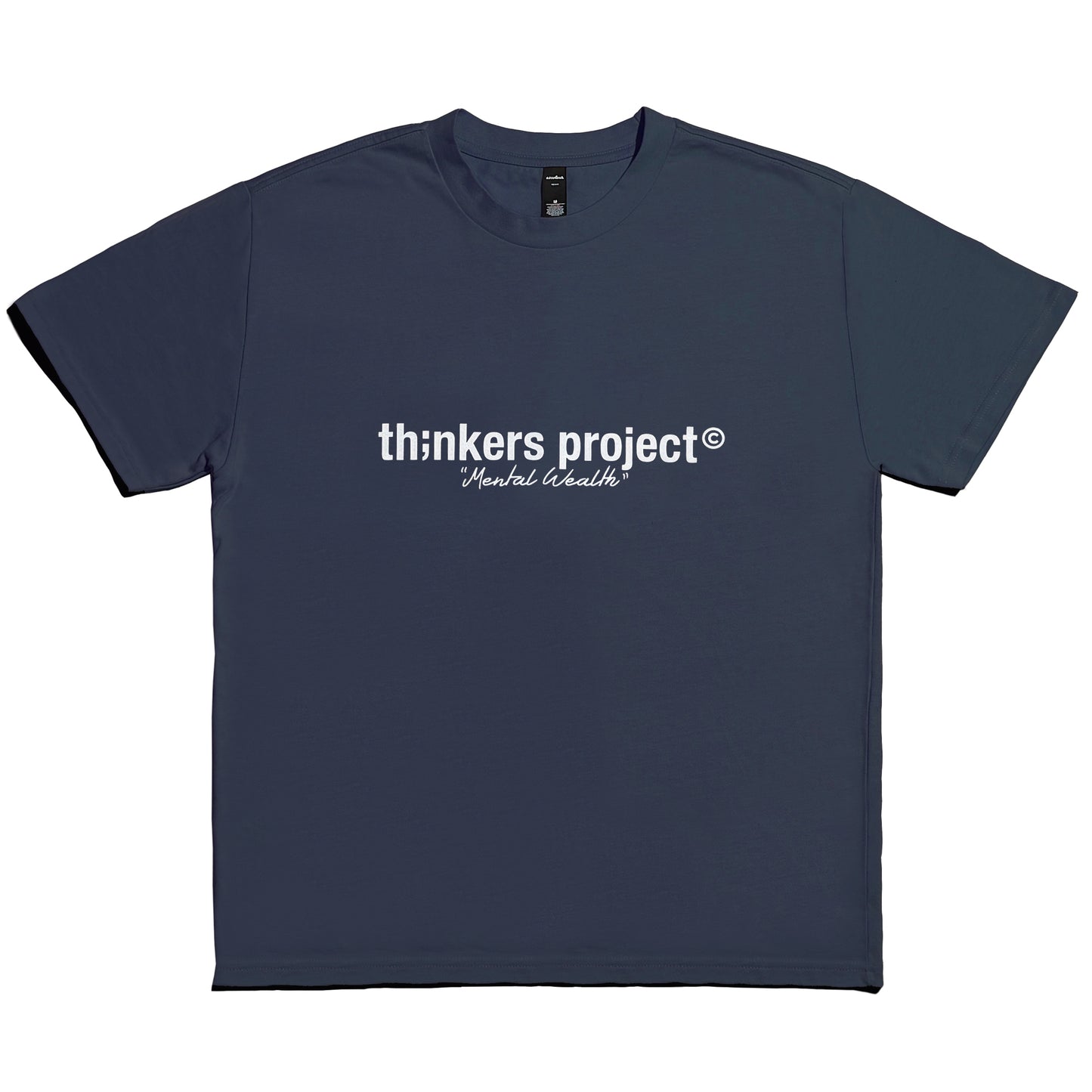 logo t-shirt navy blue