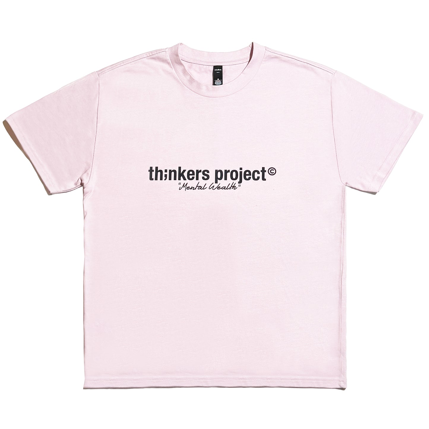 logo t-shirt pink