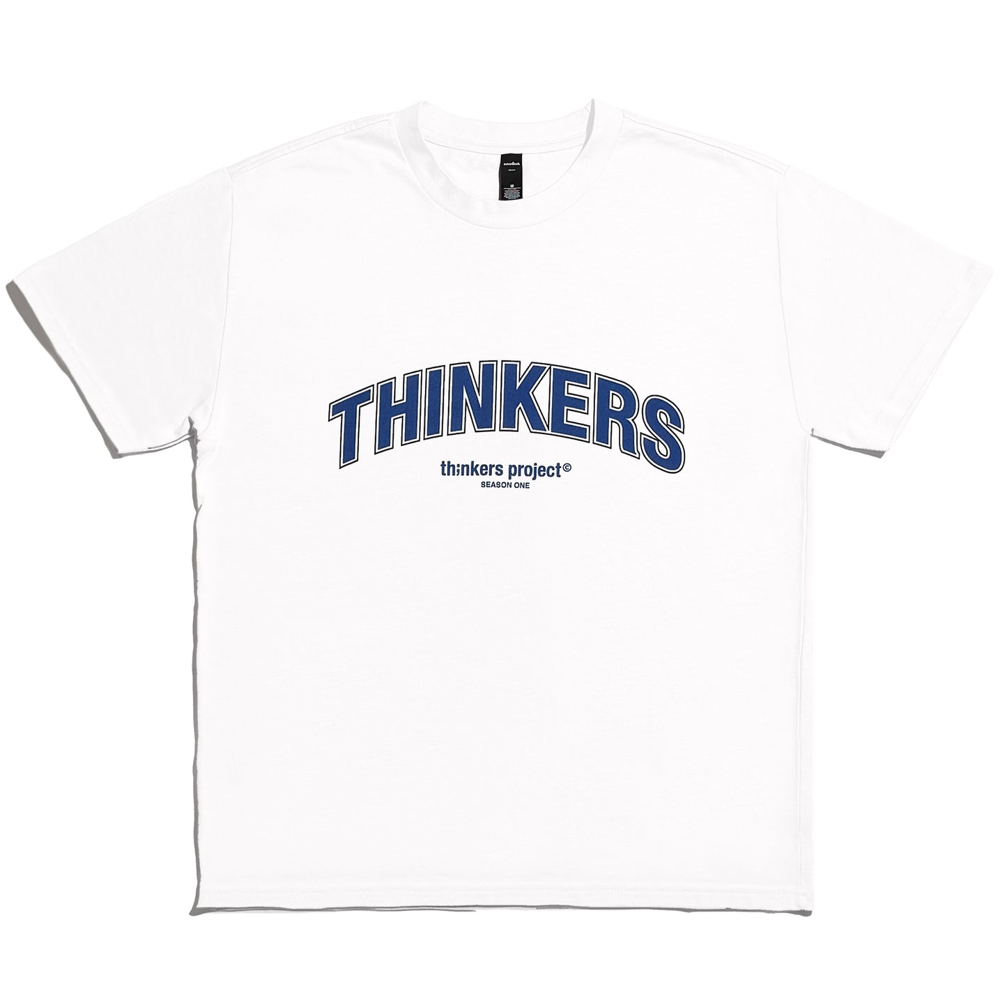 varsity athletic faded white