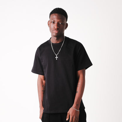 script t-shirt black