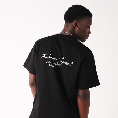 script t-shirt black