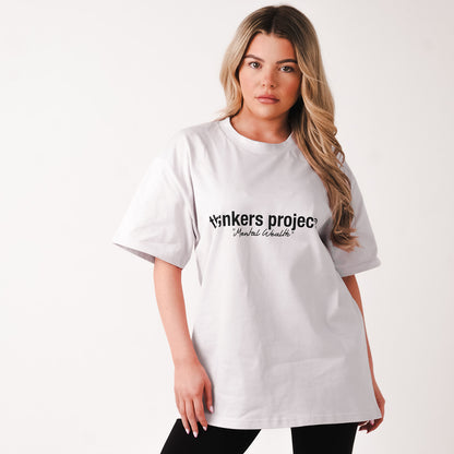 logo t-shirt white