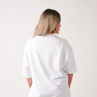 varsity athletic faded white
